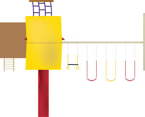 PlayMor Poly Outdoor Delight Playset Sketch