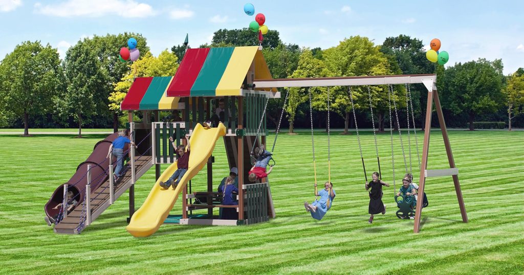 Backyard Retreat Swing Set