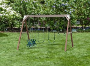 Summer Playtime Poly Swing Set